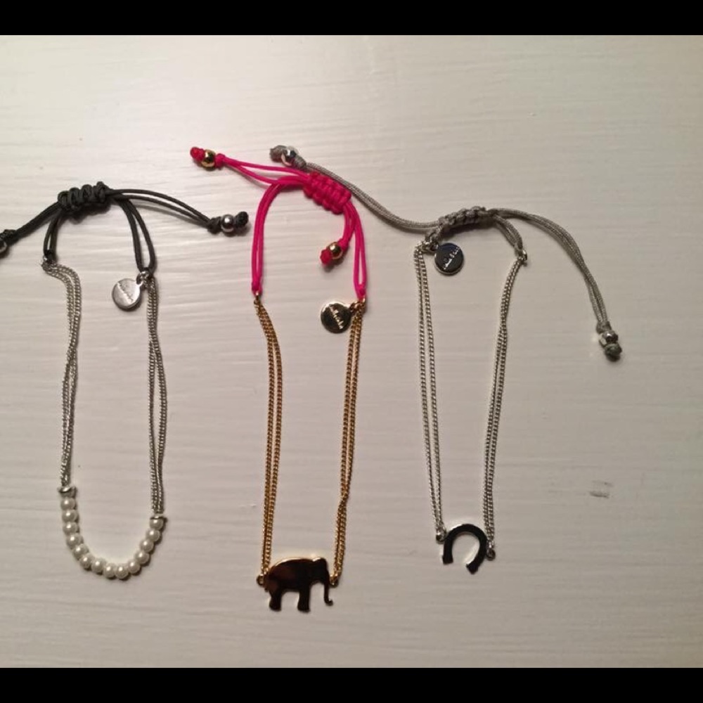 Stella & Dot Adjustable Bracelets